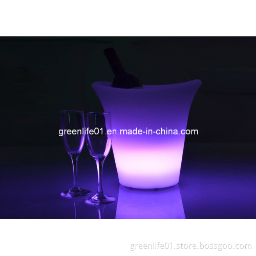 Hot Sale LED Furniture, Rechargeable, Glowing LED Ice Bucket